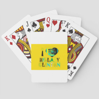 I Heart Hillary Clinton: Graffiti Expression Art Poker Cards
