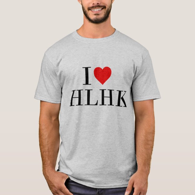 I #heart HLHK T-Shirt (Front)