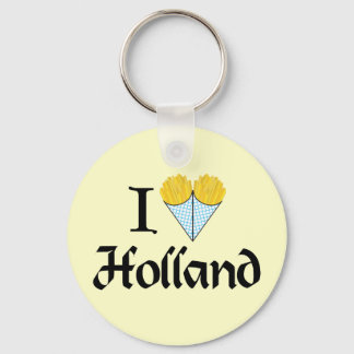I Heart Holland Keychain