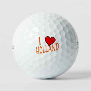 I Heart Holland or on wt tpv1 gbcnt Golf Balls