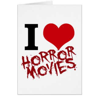 I Heart Horror Movies Cards