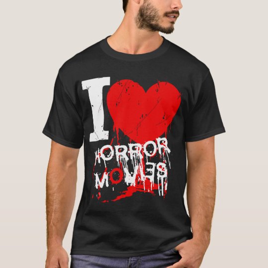 I Heart Horror Movies T-Shirt