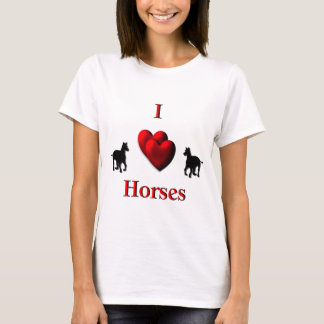 I Heart Horses T-Shirt