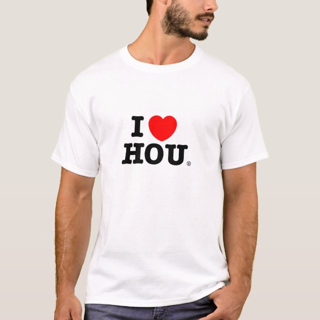I Heart HOU T-shirt (Front)