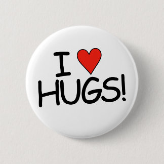 I "HEART" Hugs! Button