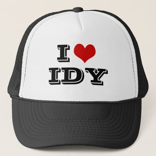 I Heart IDY Baseball Cap (Front)