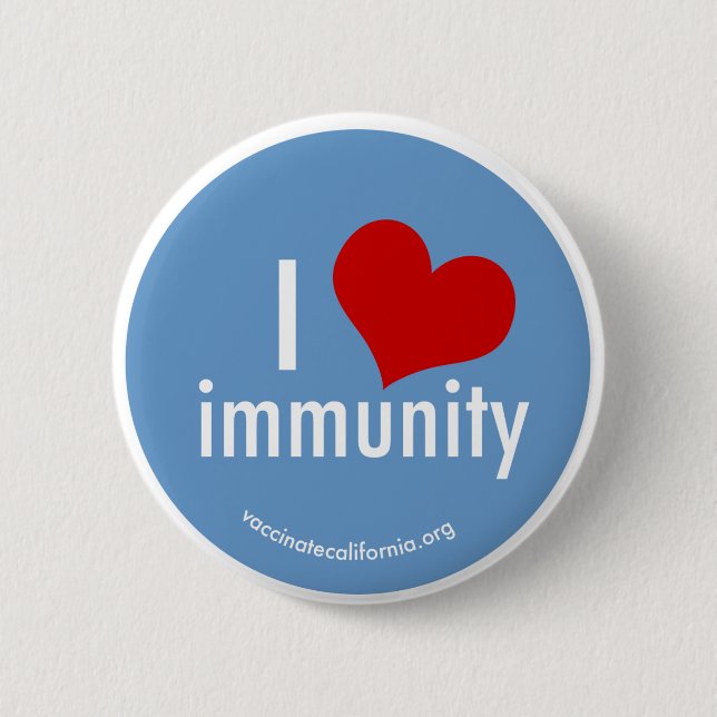 I Heart Immunity Button (Front)