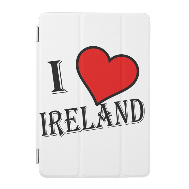 I Heart Ireland bk ipacnt iPad Mini Cover (Front)