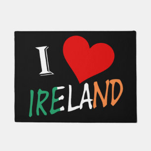 I Heart Ireland overlay dmcnt Doormat