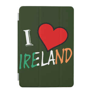I Heart Ireland overlay ipacnt iPad Mini Cover