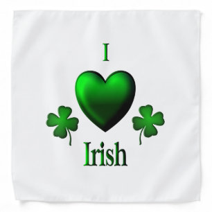 I Heart Irish Bandana