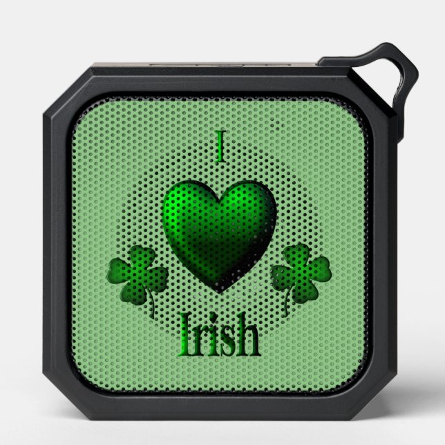 I Heart Irish Bluetooth Speaker (Front)