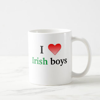 I heart Irish boys Coffee Mug