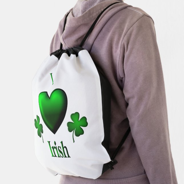 I Heart Irish Drawstring Bag (Insitu)