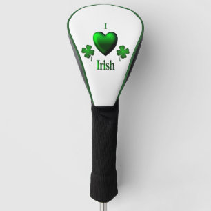 I Heart Irish Golf Head Cover