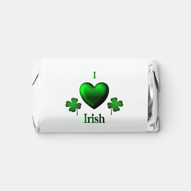 I Heart Irish Hershey's Miniatures (Front)