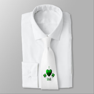 I Heart Irish Neck Tie