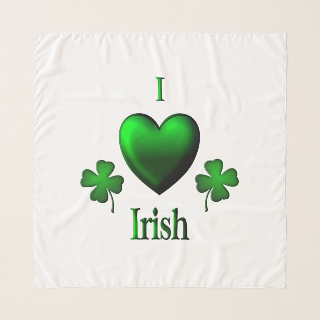I Heart Irish Scarf (Front)