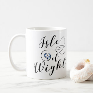 I Heart Isle of Wight Flag Coffee Mug