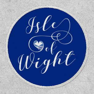I Heart Isle of Wight Flag Patch