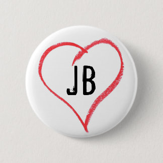 I Heart JB Pinback Button