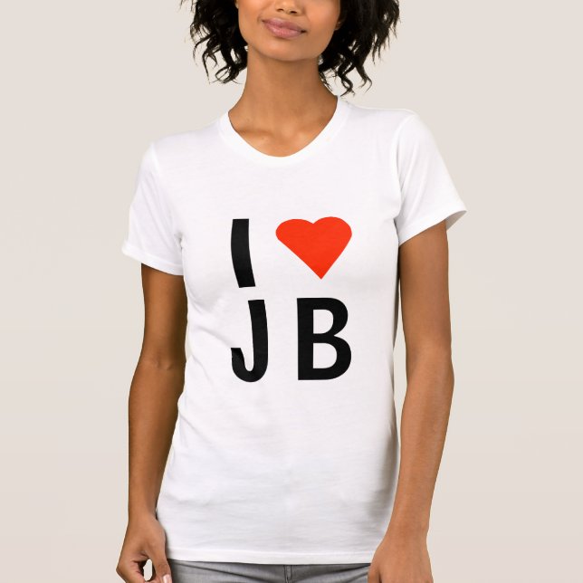I heart JB T-Shirt (Front)