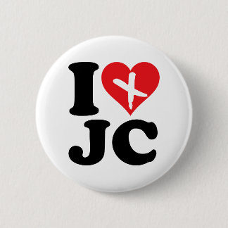 I Heart JC Pinback Button