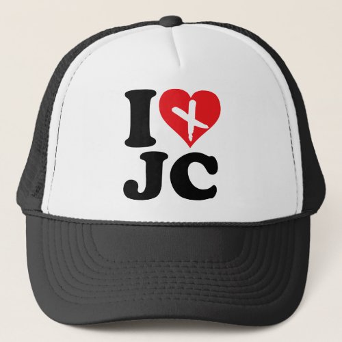 I Heart JC Trucker Hat