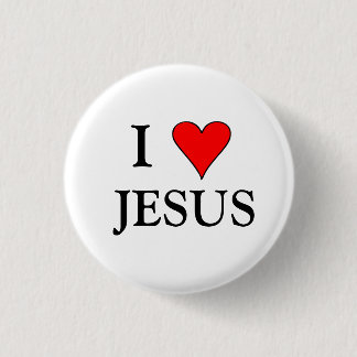 I HEART JESUS BUTTON