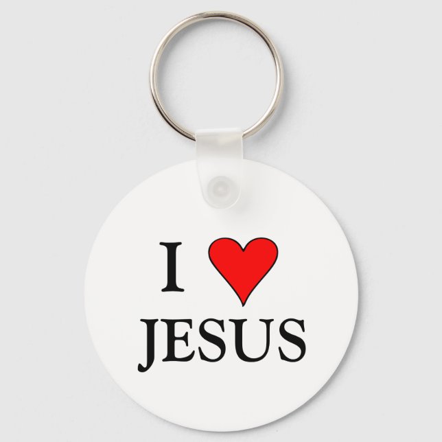 I HEART JESUS KEYCHAIN (Front)