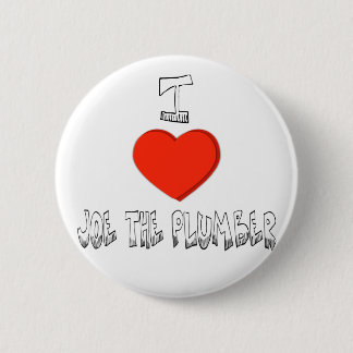 I Heart Joe the Plumber -Button Button