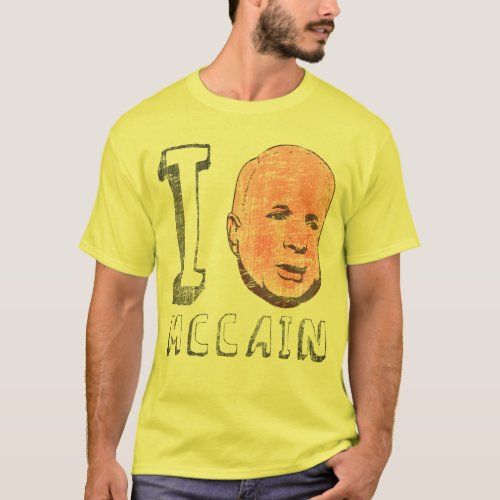 I heart John McCain T_Shirt