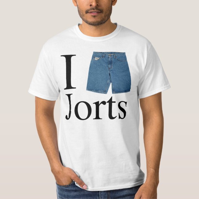 I Heart Jorts T-Shirt (Front)