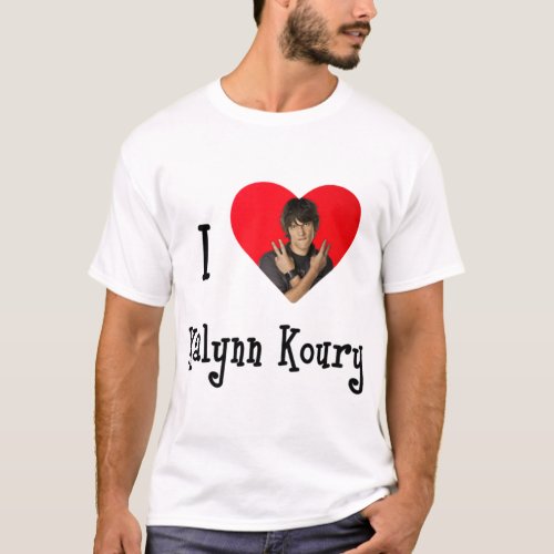 I Heart Kalynn Koury Sinjin Drowning   T_Shirt