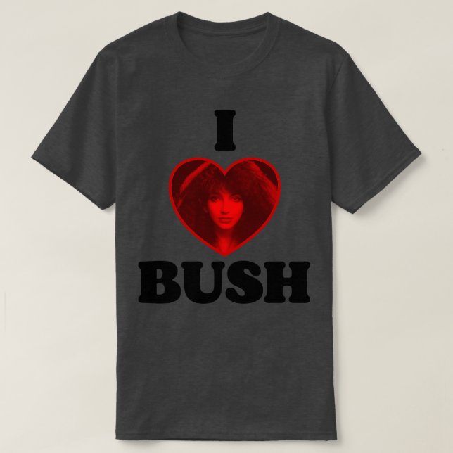 I Heart Kate Bush T-Shirt (Design Front)