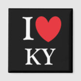 Kentucky Heart Magnet