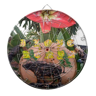 I (Heart) Kenya Buffalo Patch/Print Dart Board