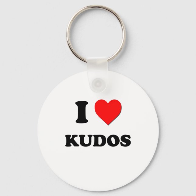 I Heart Kudos Keychain (Front)