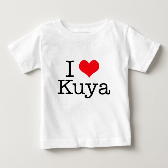 I Heart Kuya Infant/Toddler/Kids Styles Baby T-Shirt (Front)