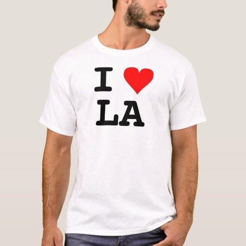 I heart LA T_Shirt