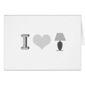 I HEART LAMP (Front Horizontal)