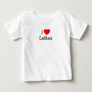 I "heart" Latkes kids long sleeve t-shirt