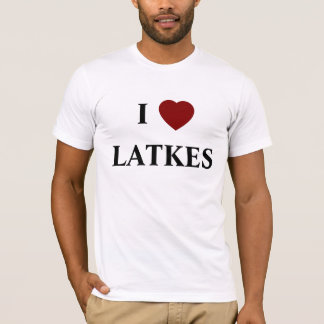 I "heart" LATKES t-shirt