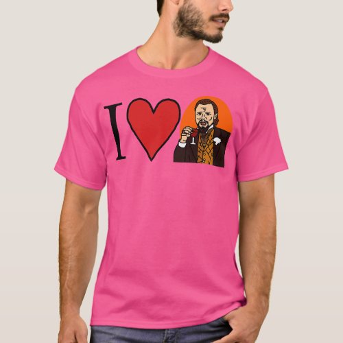 I Heart Leonardo Dicaprio My Valentine Love T_Shirt