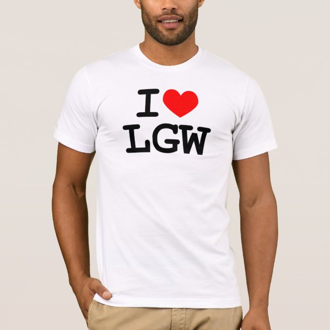 I Heart LGW Tshirt (Front)