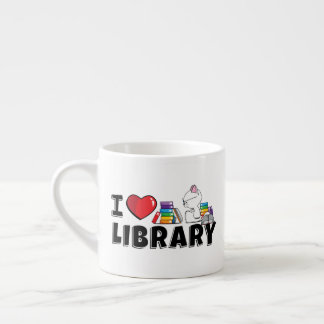 I Heart Library Mug (small)