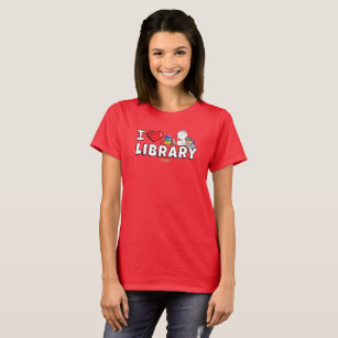 I Heart Library Women's Shirt