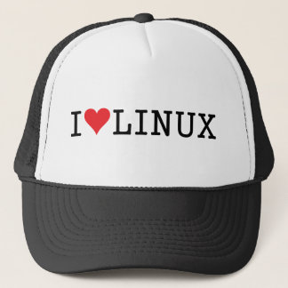 I Heart Linux 2 Trucker Hat
