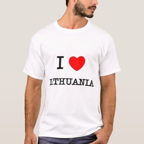 I HEART LITHUANIA T_Shirt