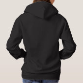 I heart logo custom hoodie for women (Back)